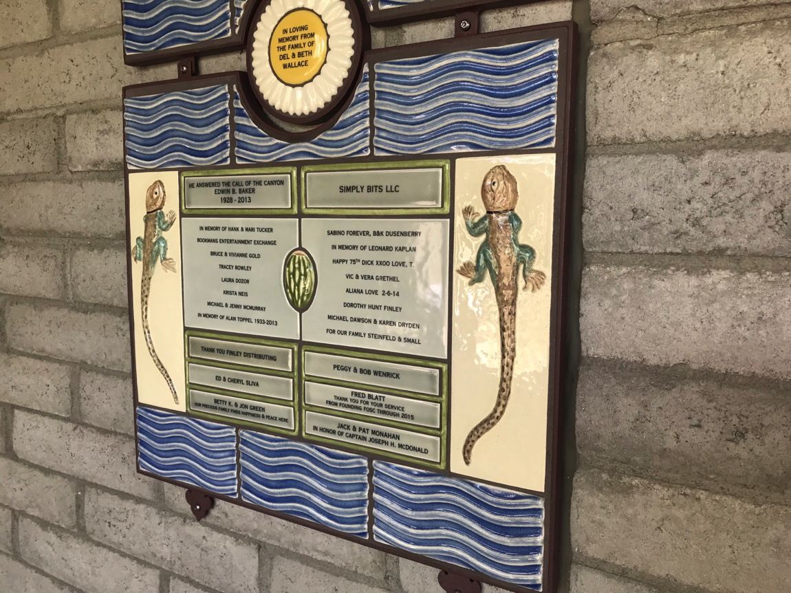 Donor recognition walls